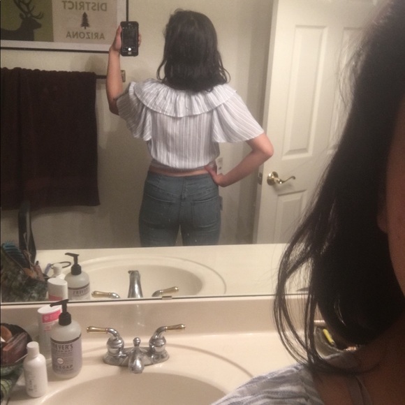 NWT Free People Tie- Waist top - Picture 2 of 3